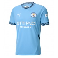 Stroje piłkarskie Manchester City Koszulka Podstawowej 2024-25 Krótki Rękaw